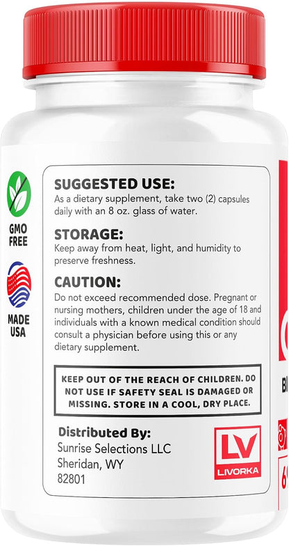 GlucoBio Capsules (5-Pack) – Advanced Formula for Overall Health & Wellness