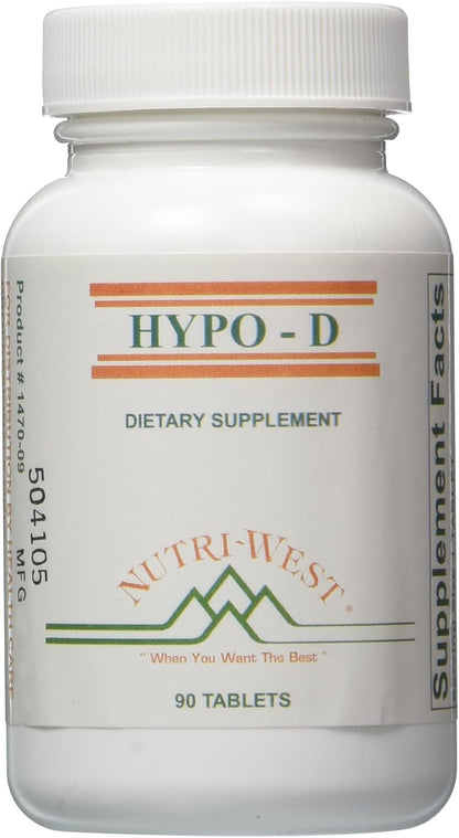 Hypo-D - Vitamin D3 Supplement - 90 Softgels