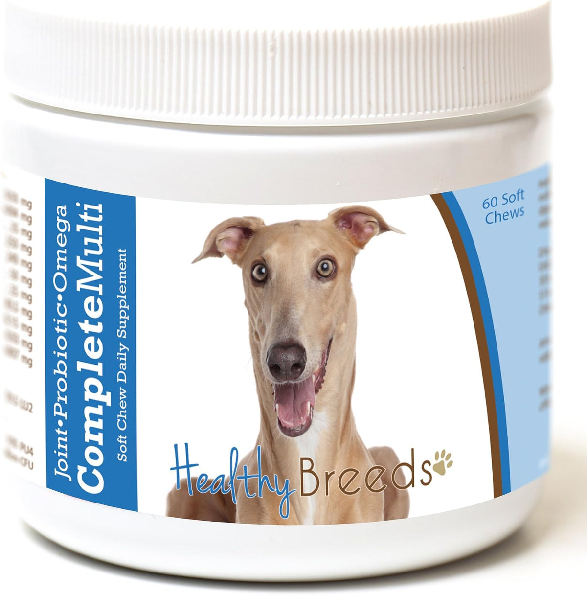 Healthy Breeds Italian Greyhound All in One Multivitamin Soft Chew, 60 Count - görsel 1