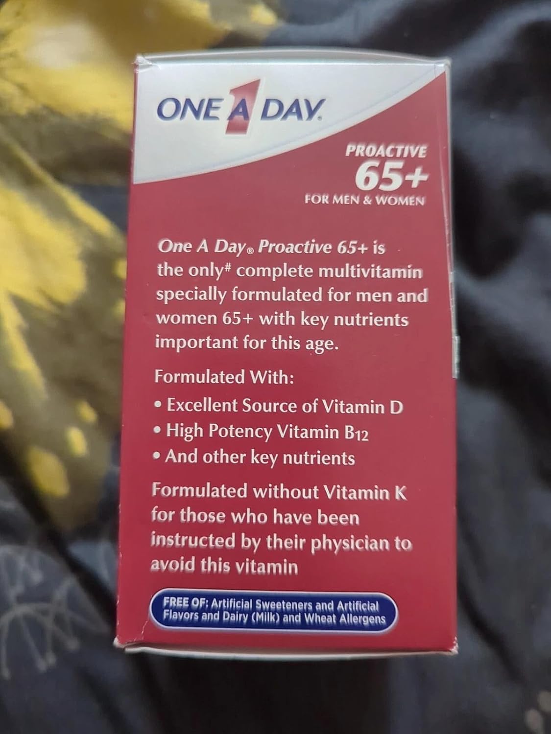 One A Day Proactive 65+ Multivitamins, 150 Count (3 Pack) - görsel 4