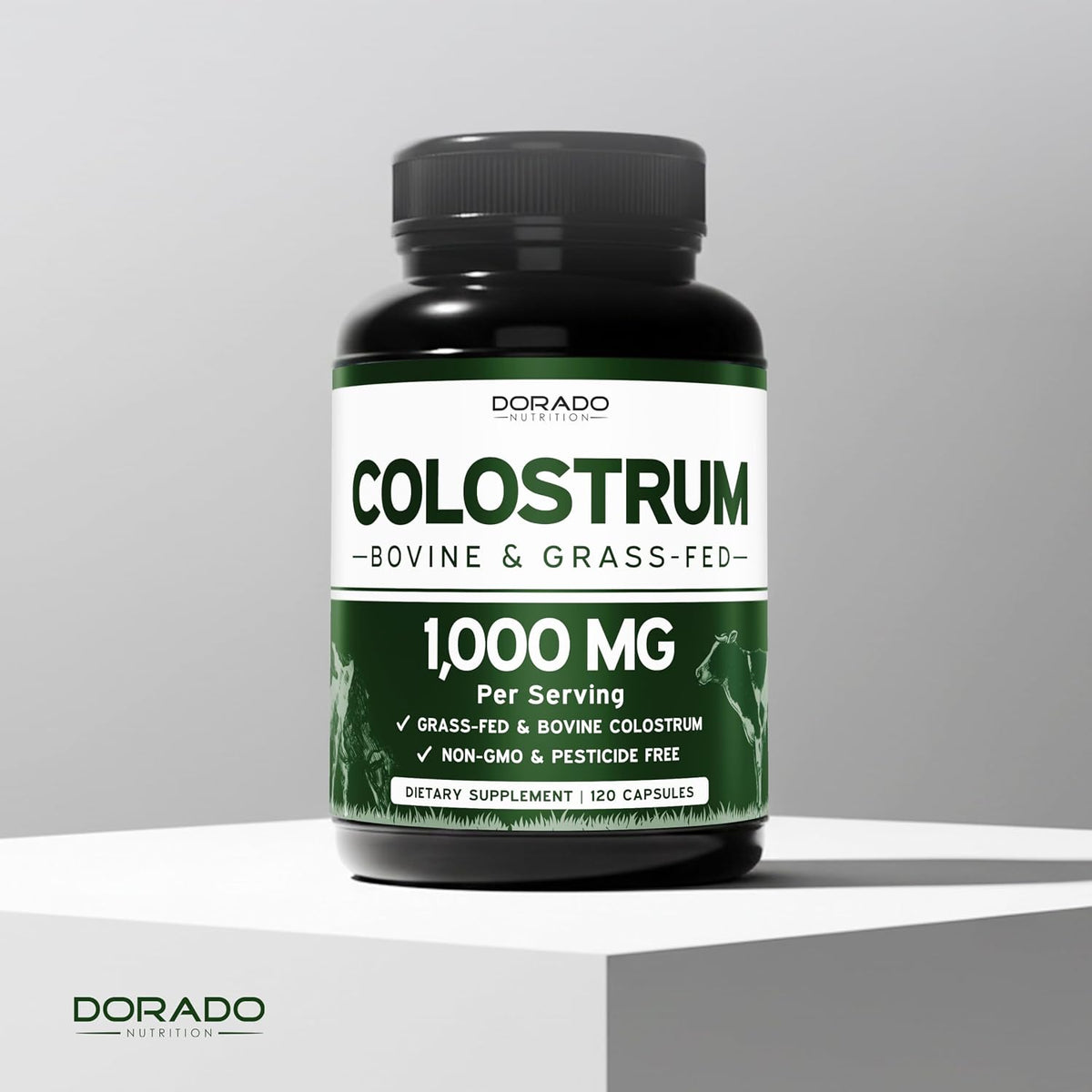 Dorado Nutrition Colostrum Supplement – 1000mg per Serving, 120 Capsules - görsel 5