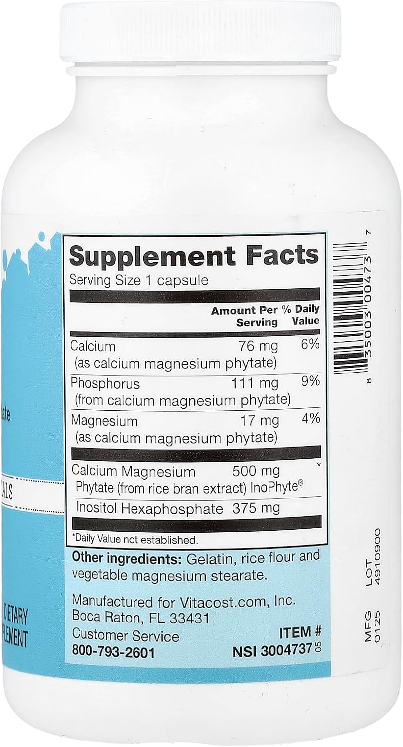 Vitacost IP-6, 240 Capsules - görsel 2