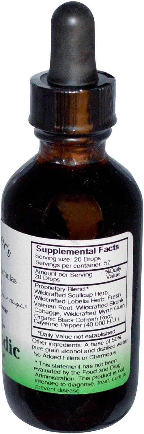 Christopher's Original Formulae Anti-Spasmodic Formula, 2 oz Liquid Herbal Supplement - görsel 2