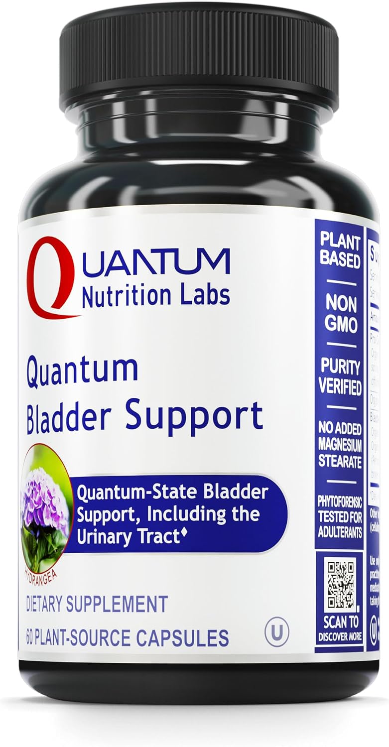 QNL Quantum Bladder Support - Organic Cranberry Capsules for Urinary Tract and Bladder Health - 60 Plant-Source Capsules - görsel 1