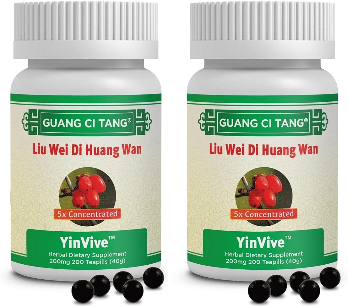 Activeherb Guang Ci Tang YinVive Liu Wei Di Huang Wan, 200 Teapills - Pack of 2 - görsel 1