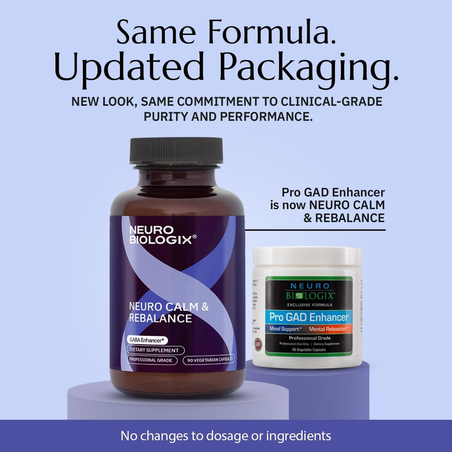 Neurobiologix Neuro Calm & Rebalance – L-Theanine, Magnesium, Zinc & Kava Kava Complex for Calm Mood and Stress Support - görsel 2
