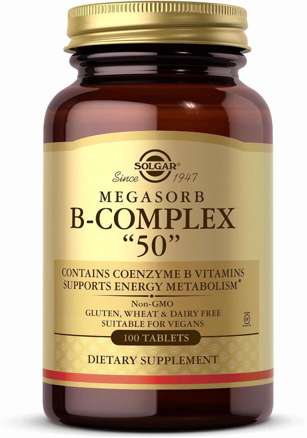 Solgar Megasorb B Complex 50 - 100 Tablets - görsel 1