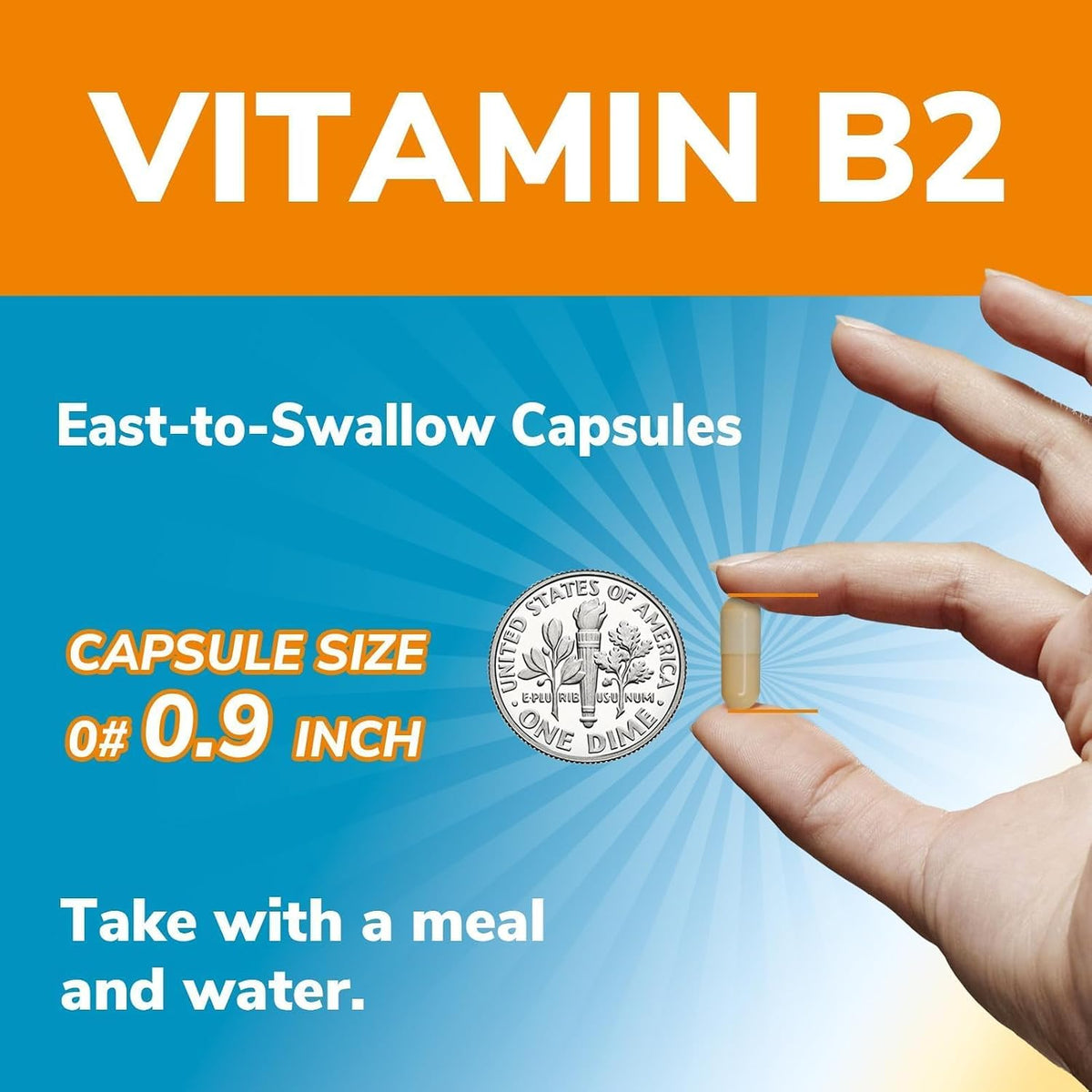 Vitamin B2 400 mg with B12, D3 & Vitamin C – Vitalibre - görsel 5