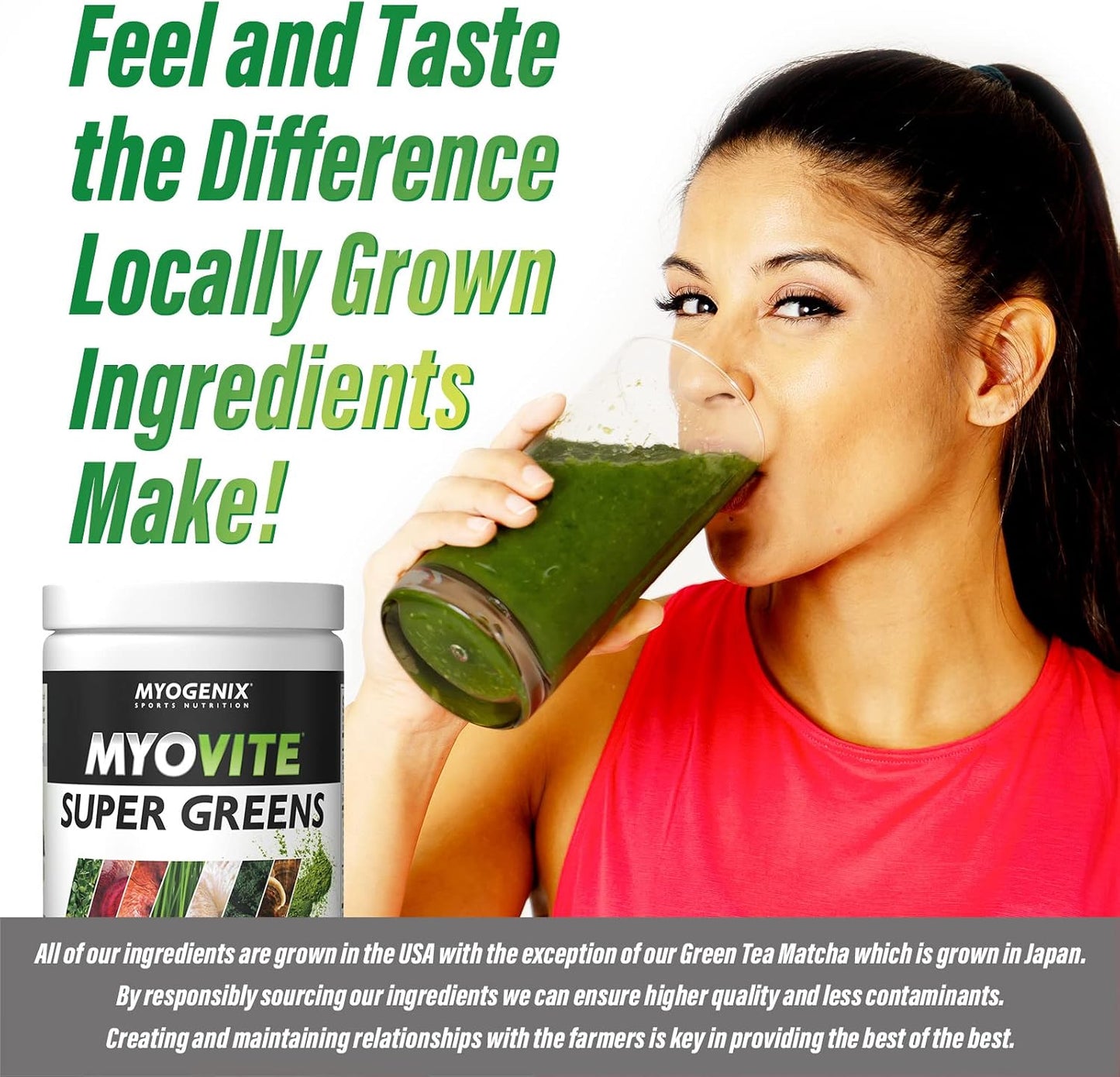 Myogenix MyoVite Super Greens Food Supplement Powder - Organic Super Greens, 30 Servings - görsel 4