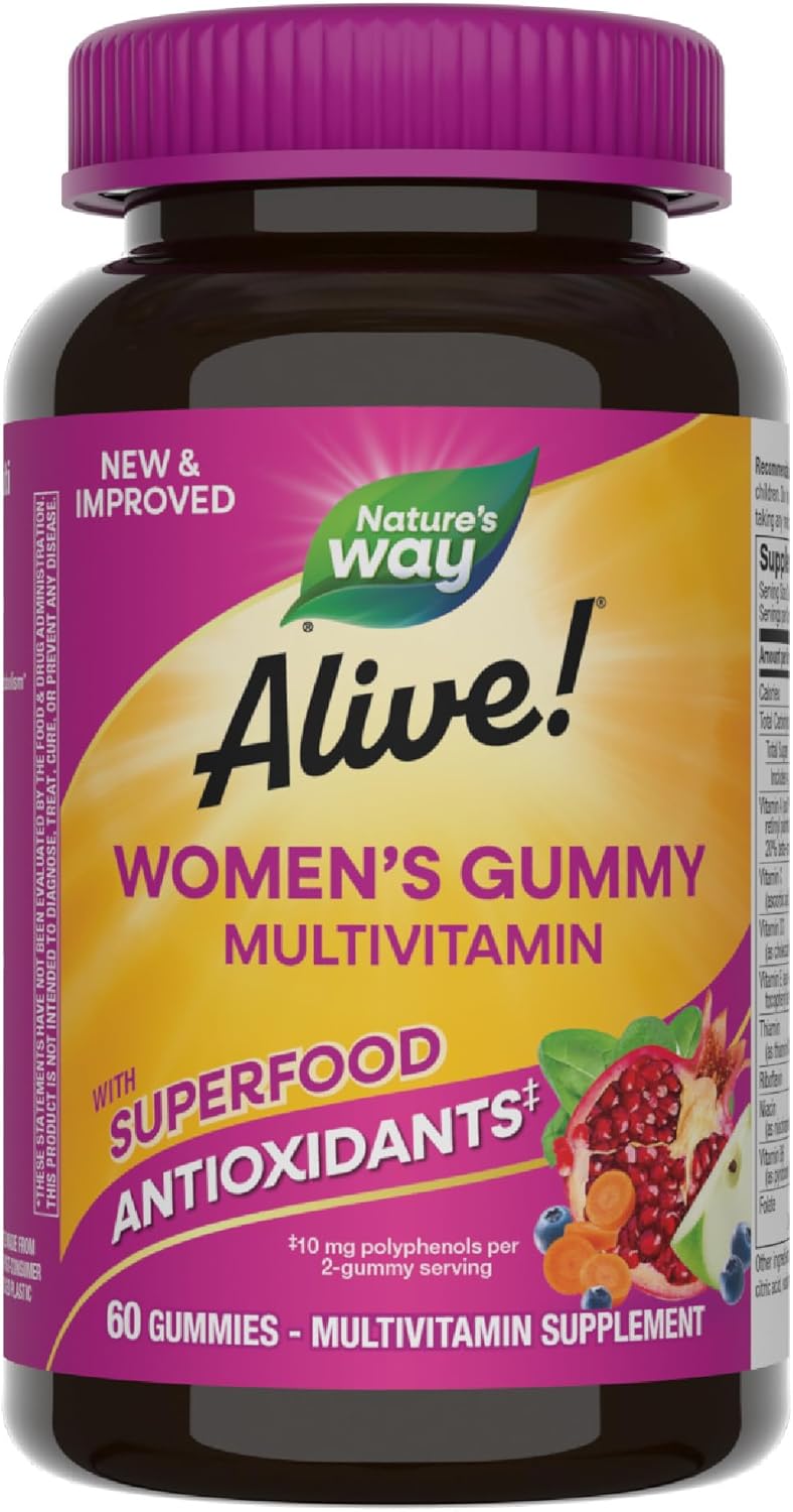 Nature's Way Alive! Women’s Multivitamin Gummy - 60 Gummies - görsel 1