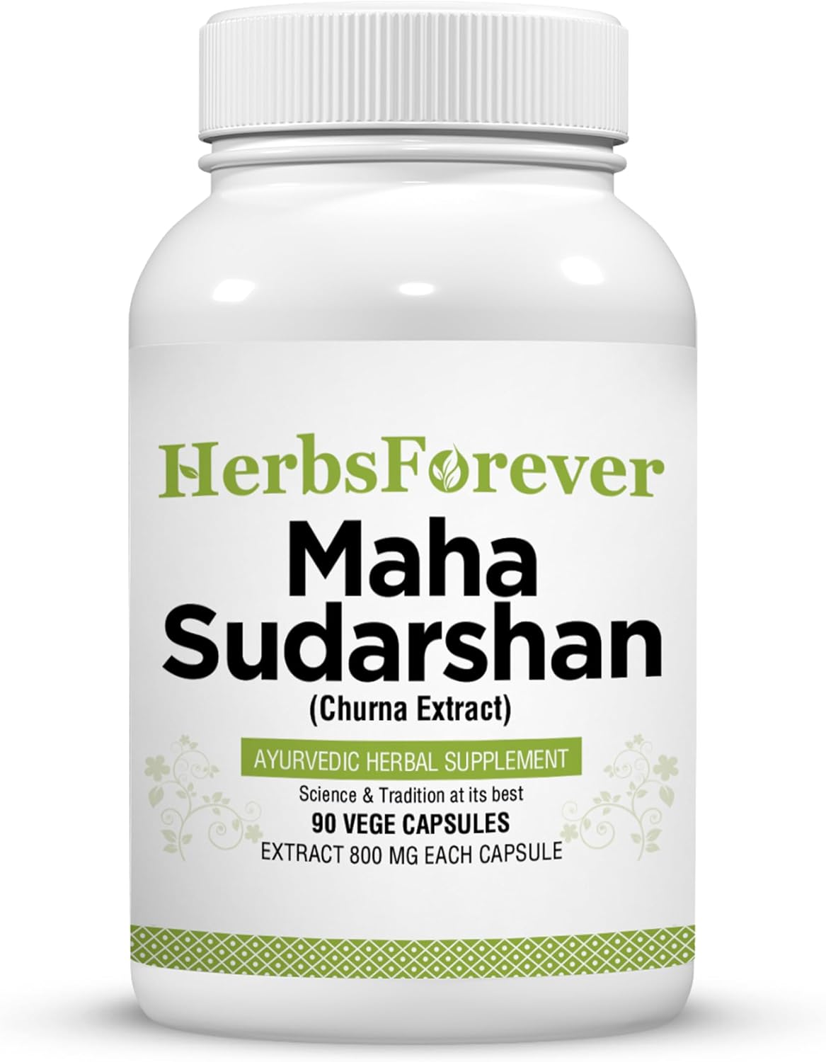 Herbsforever Mahasudarshan - 37 Potent Ayurvedic Herbs, 90 Veg Capsules - görsel 1