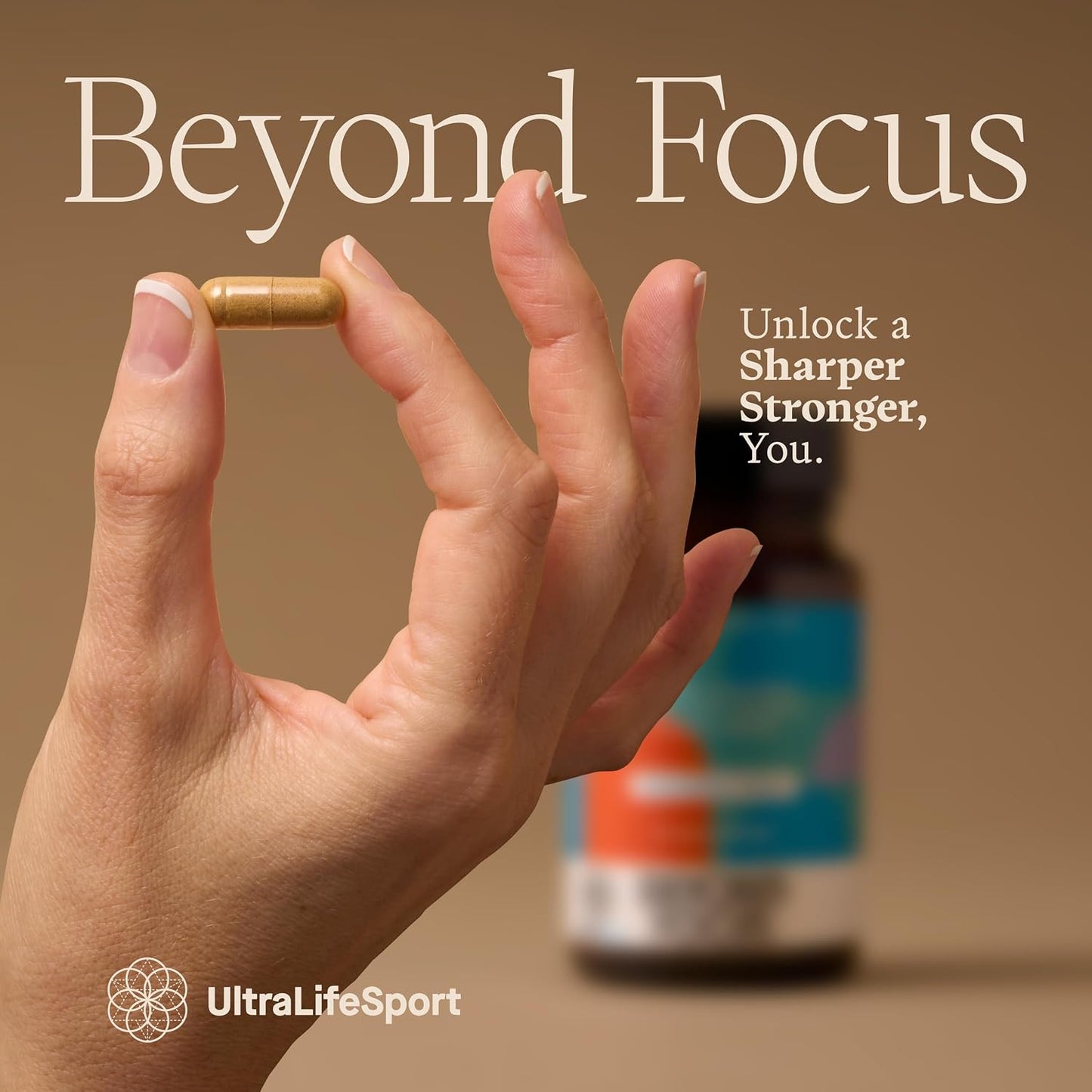 Beyond Focus Organic Mushroom Supplement - Brain Support for Memory and Focus - 30 Capsules - görsel 8