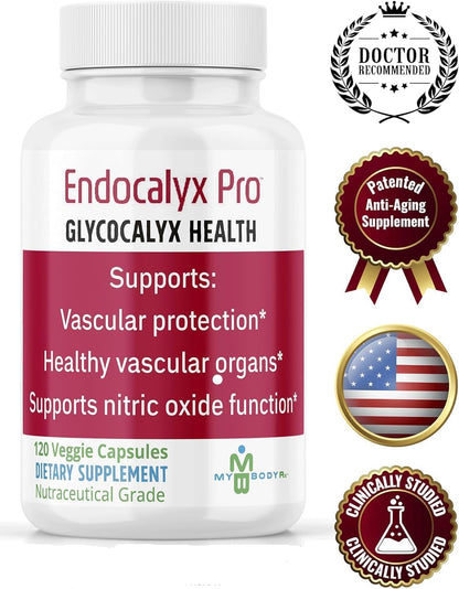 Endocalyx Pro Food Supplement – Endothelial Glycocalyx Support – 120 Capsules