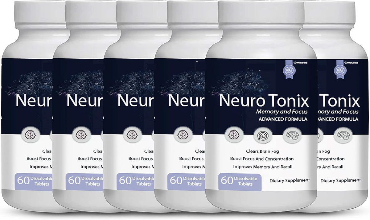 Neuro Tonix Advanced Formula for Cognitive Support, 360 Capsules (6-Pack) - görsel 1