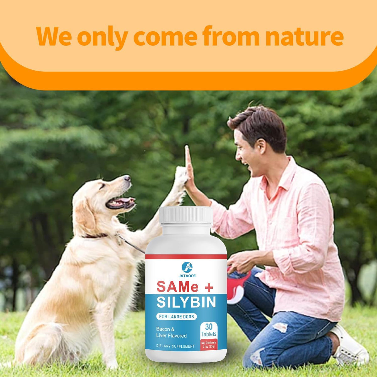 Jataoce SAMe + Silybin for Dogs – Liver & Brain Support Supplement - görsel 7