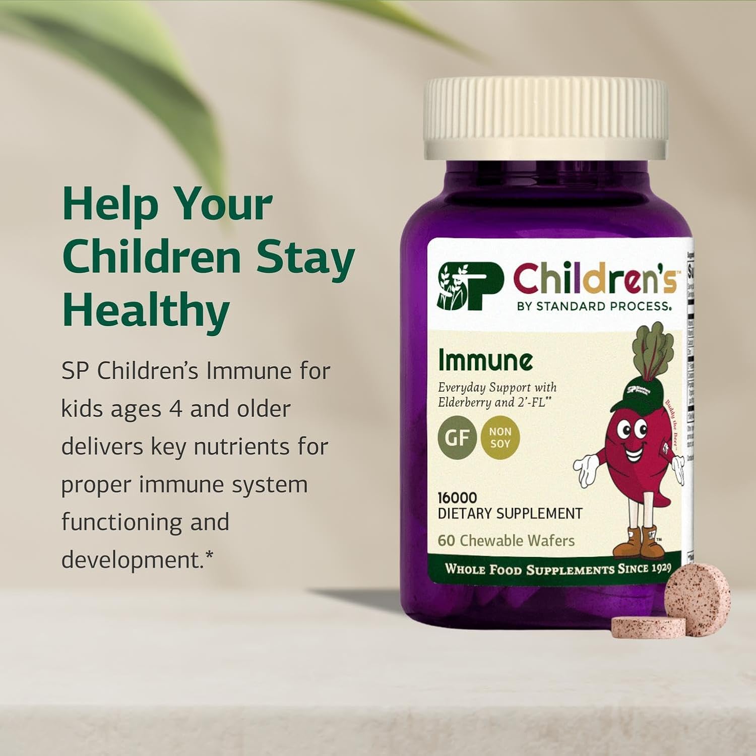 Standard Process Inc. Children's Immune – 60 Wafers - görsel 3