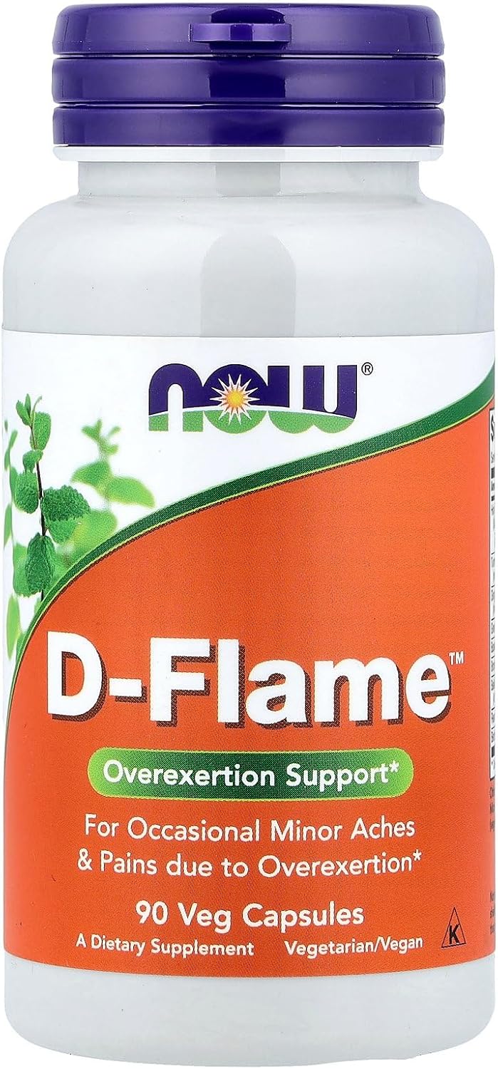 Now Foods D-Flame, 90 Vegan Capsules - görsel 1