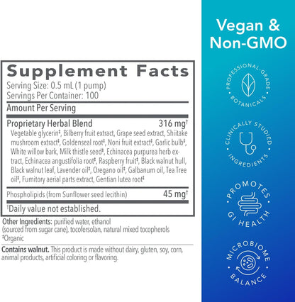 Biocidin LSF - Liposomal Formula for Gut Cleanse, Detox & Biofilm Defence