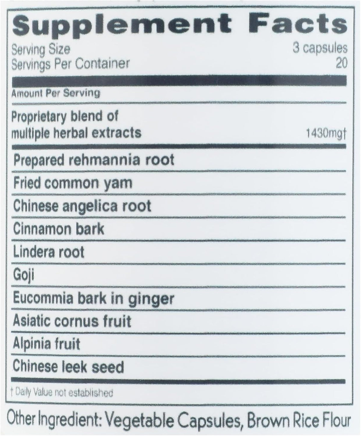 Leak Control Food Supplement - 500 mg Herbal Capsules, 60 Capsules - görsel 5
