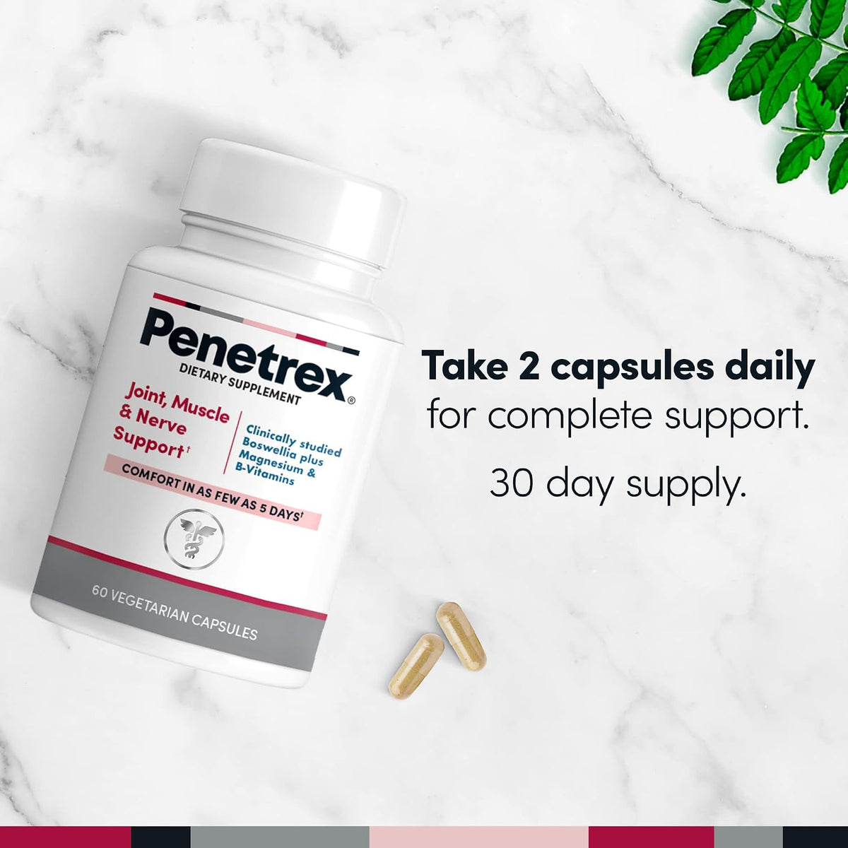 Penetrex Magnesium Glycinate Supplement – Joint, Muscle & Nerve Support with Boswellia Serrata - görsel 2