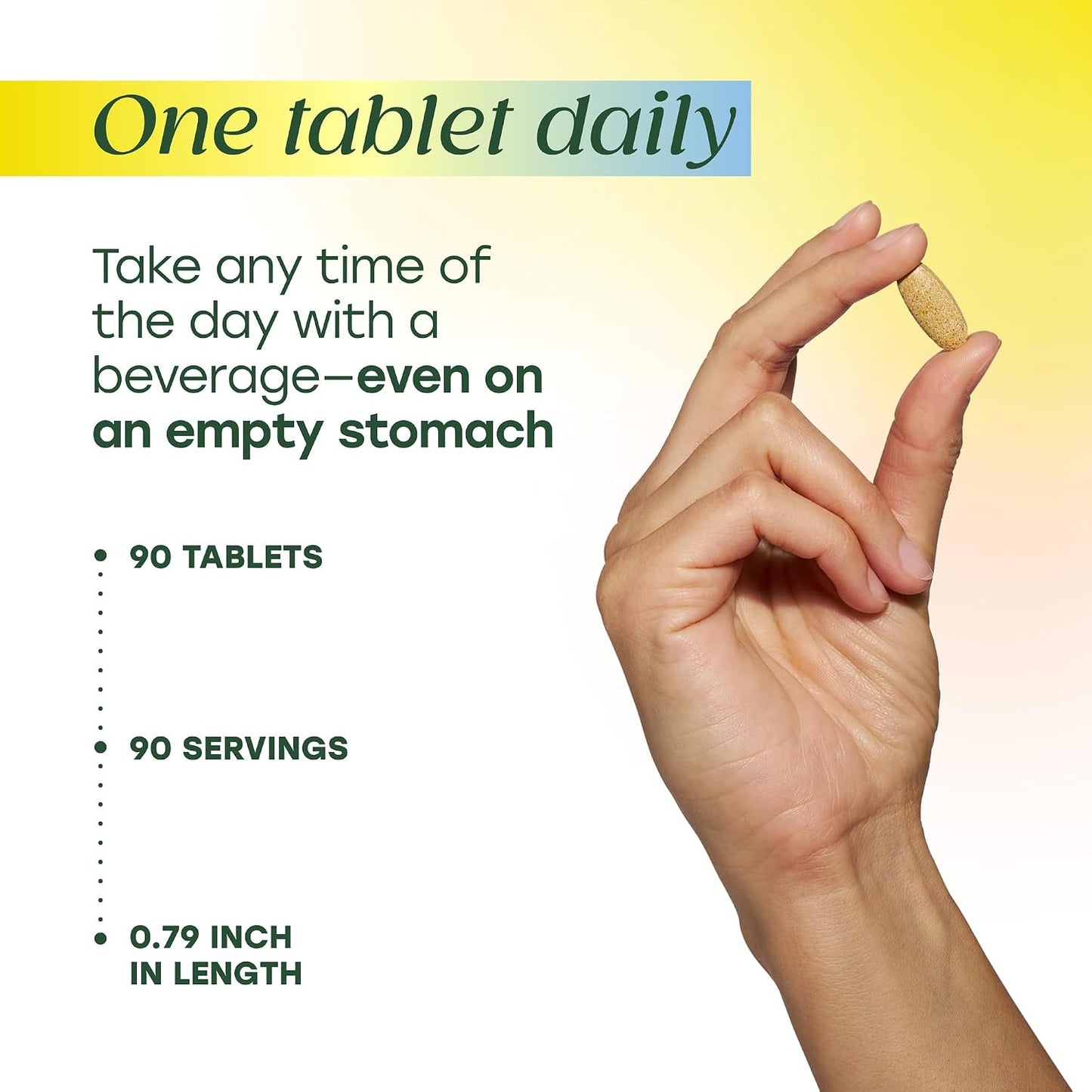 MegaFood Multivitamin for Men 40+ - One Daily Multivitamin with Methylated B12, Vitamin D3, and Zinc - 90 Tablets - görsel 7