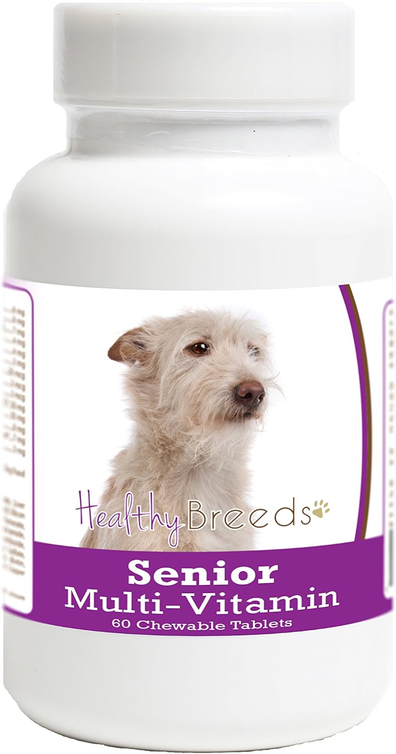 Healthy Breeds Portuguese Podengo Pequeno Senior Dog Multivitamin Tablets 60 Count - görsel 1