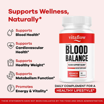 (3 Pack) VitaFlow Capsules - Official Balance Supplement Support, All-Natural Advanced Formula, 90 Capsules
