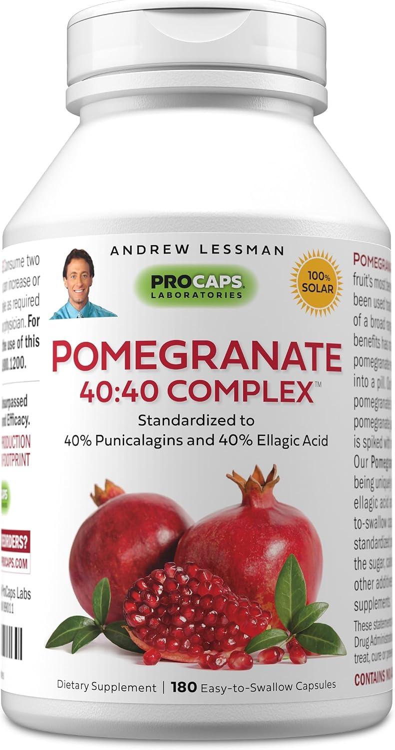 Andrew Lessman Pomegranate 40-40 Complex 360 Capsules - görsel 9