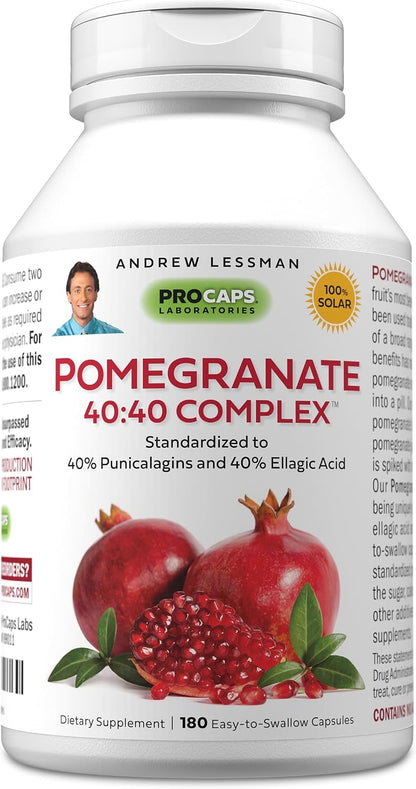 Andrew Lessman Pomegranate 40-40 Complex 360 Capsules