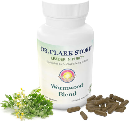 Dr Clark Superblend Wormwood Capsules - 330 mg, 100 Capsules