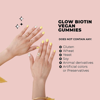 Future Kind Vegan Biotin Gummies for Hair, Skin and Nails – Vegan Collagen Supplement with Vitamin A, C & E – Natural Strawberry Flavour – 30 Gummies