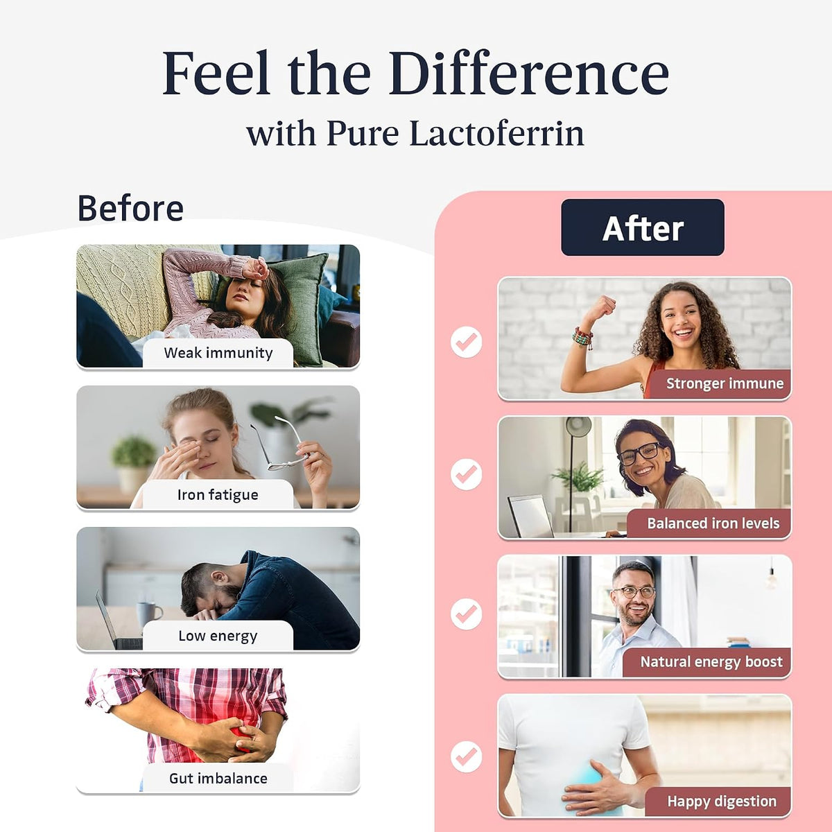 Bovine Lactoferrin Powder – 95%+ Pure, Grass-Fed Australian, 250g - görsel 3