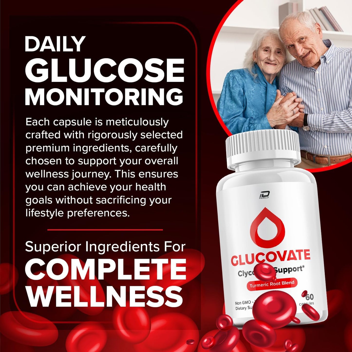 Glucovate Capsules - All-Natural Advanced Supplement (60 Capsules) - görsel 2