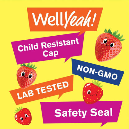 WellYeah Vitamin D3 + K2 for Kids Gummies - 60 Gummies