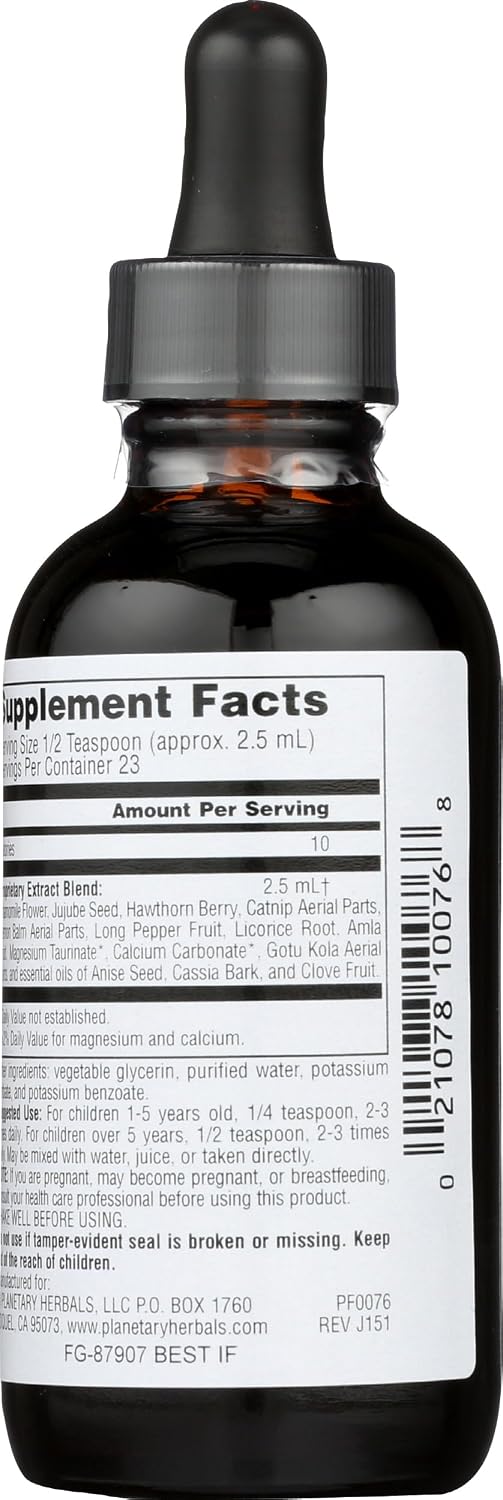 Planetary Herbals Calm Child – Herbal Syrup for Calm, Focussed Attention – 59 ml - görsel 4
