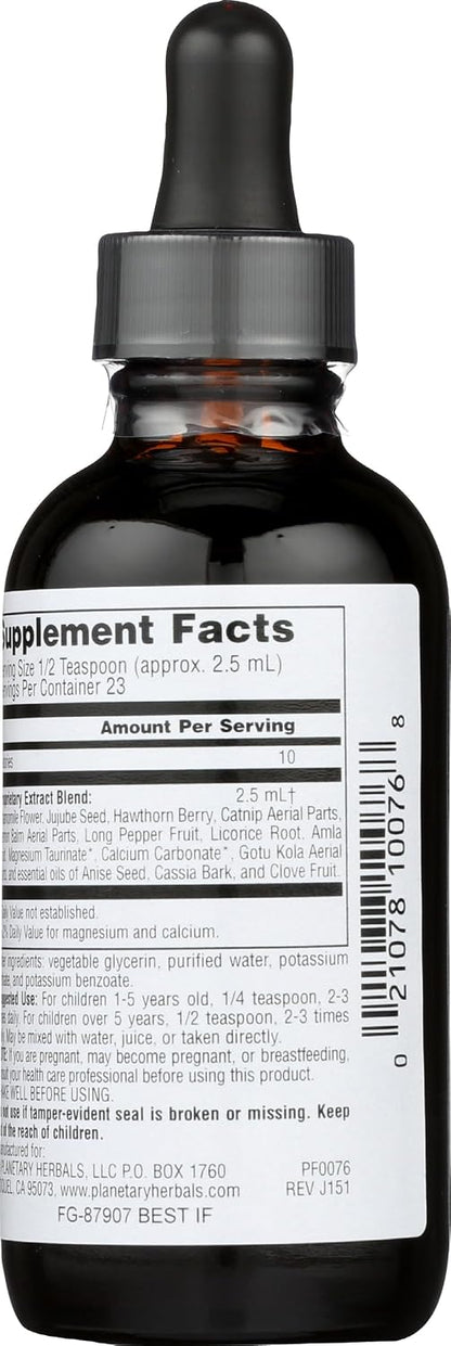 Planetary Herbals Calm Child – Herbal Syrup for Calm, Focussed Attention – 59 ml