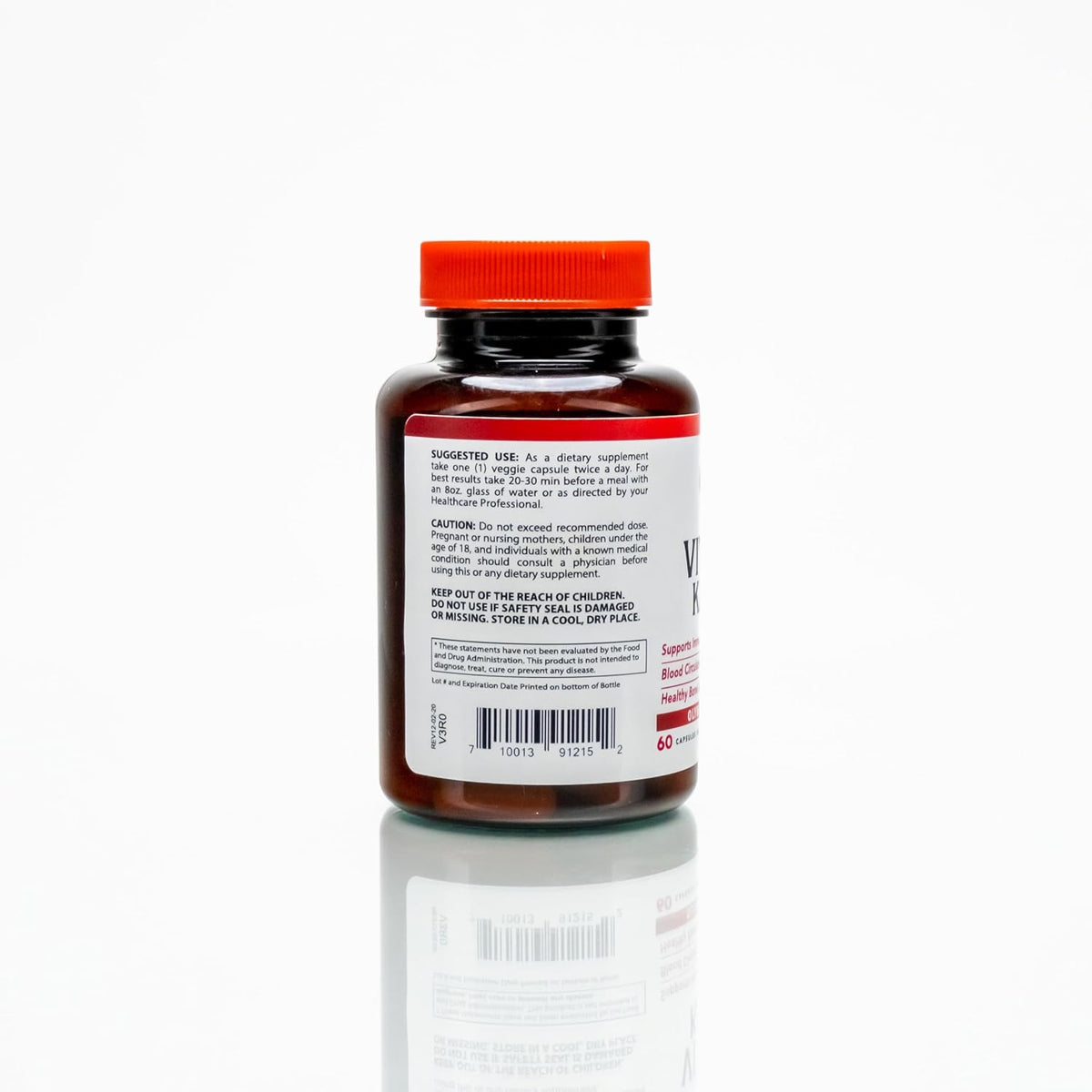 Olympian Labs Vitamin K2 + D3, 60 Vegan Capsules - Supports Bone, Immune & Heart Health - görsel 4