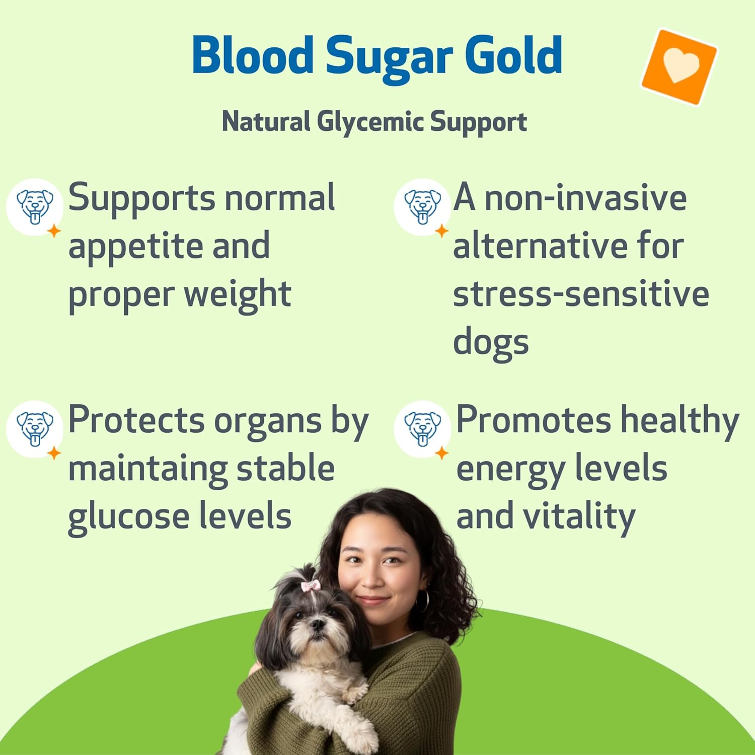 Pet Wellbeing Blood Sugar Gold for Dogs - Holistic Support for Healthy Blood Sugar Levels, Insulin Stabilisation & Normal Pancreatic Function - NASC Certified & Vet-Formulated - 118 ml Liquid - görsel 2