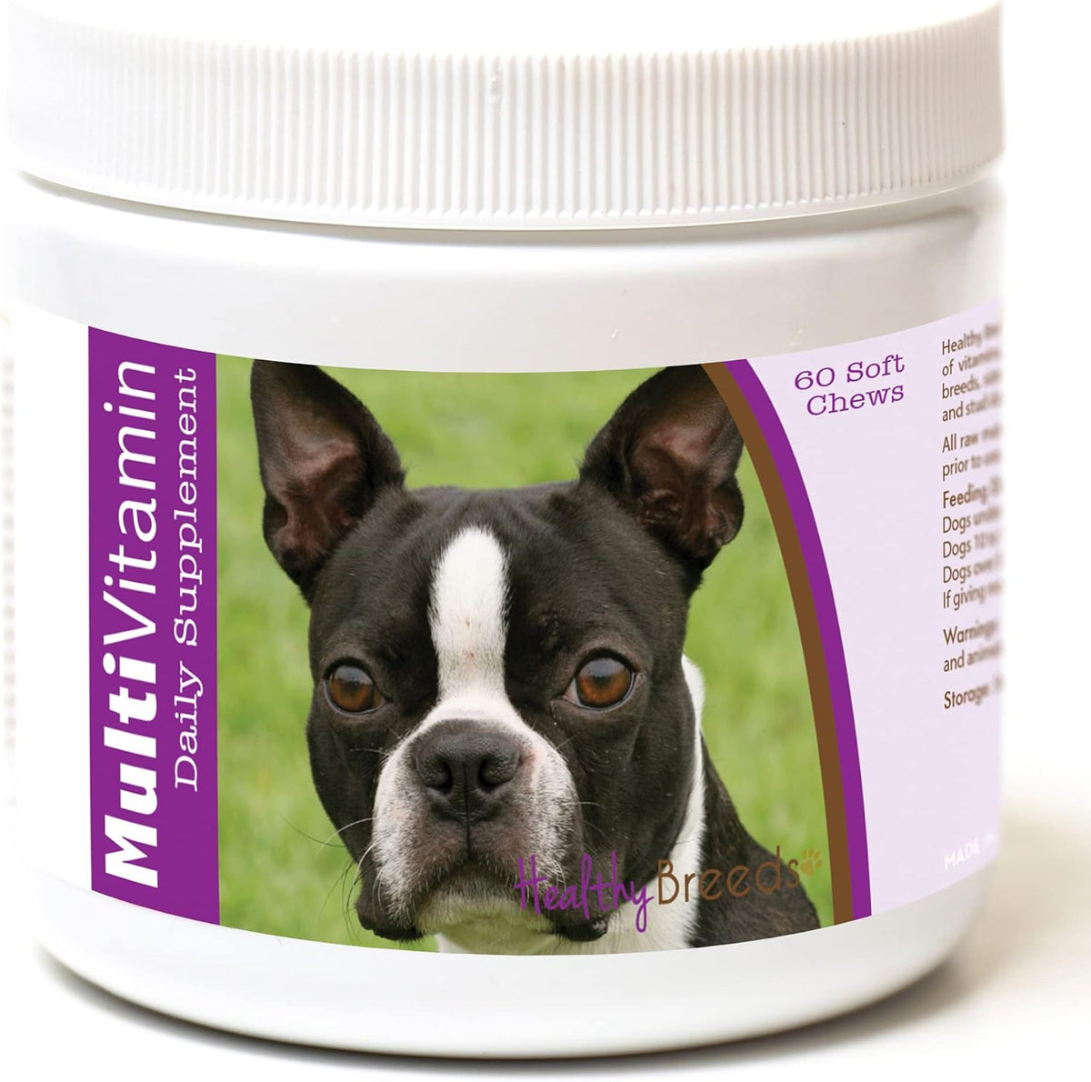 Healthy Breeds Boston Terrier Multivitamin Soft Chews 60 Chews - görsel 1