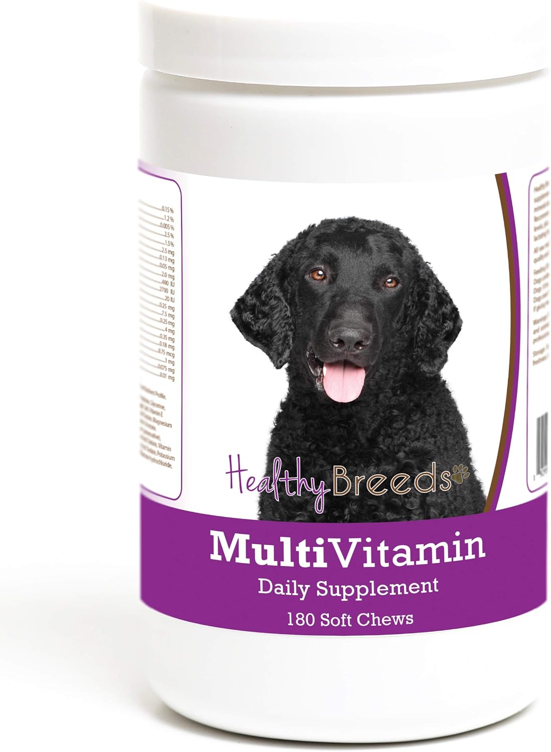 Healthy Breeds Curly-Coated Retriever Multivitamin Soft Chew for Dogs 180 Count - görsel 1