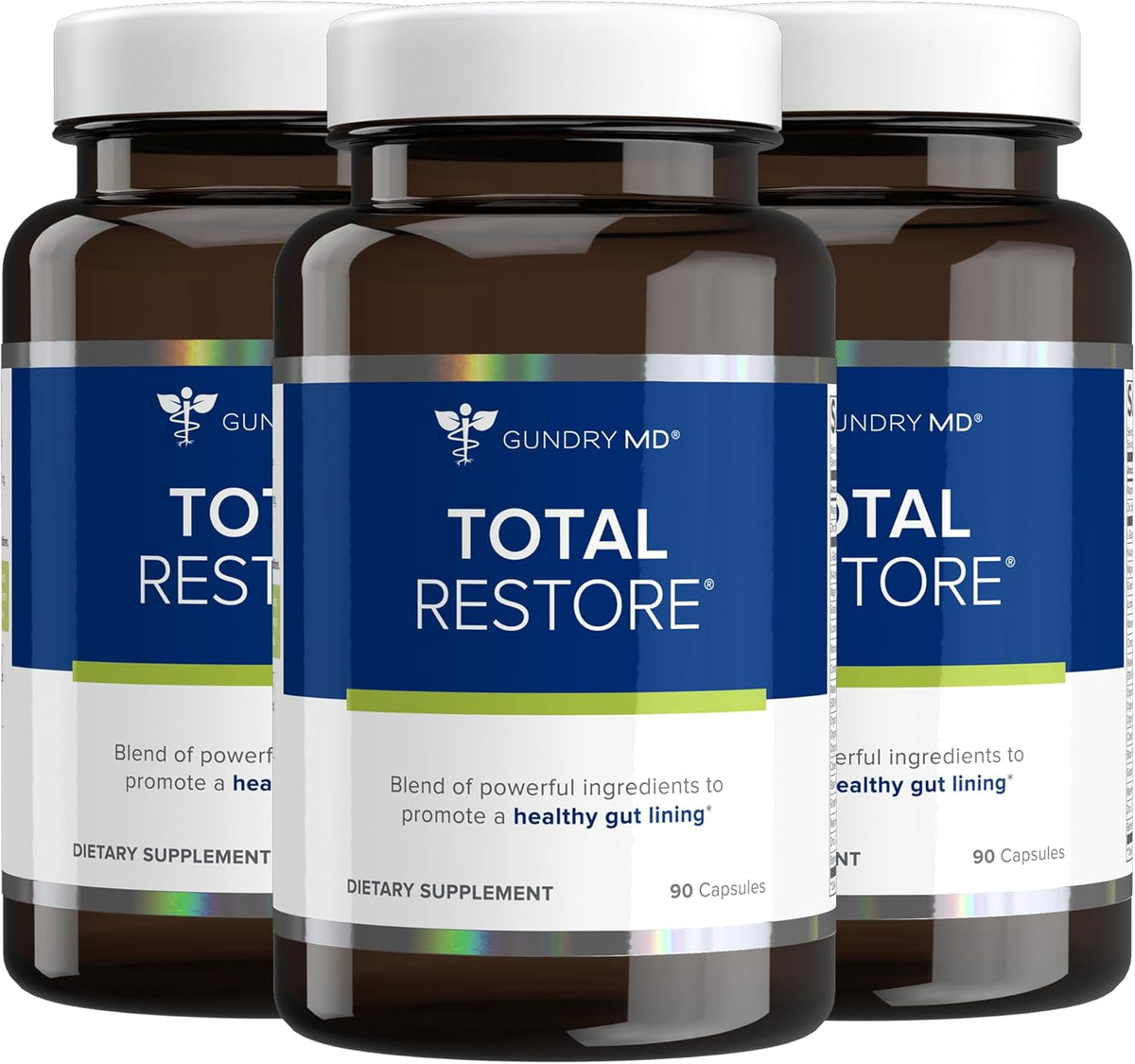 Gundry MD Total Restore - Gut Health Supplement for Digestive Wellness - 90 Capsules - görsel 8