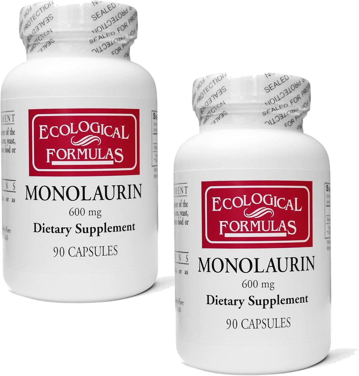 Ecological Formulae Monolaurin 600 mg – 270 Capsules (3 Bottles) - görsel 7