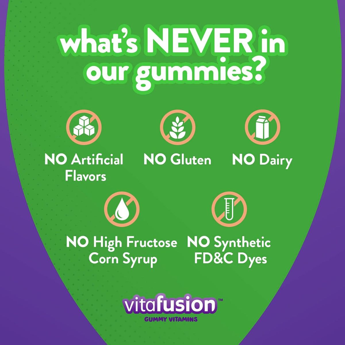Vitafusion MultiVites Gummy Vitamins - 70 Gummies (Pack of 3) - görsel 3