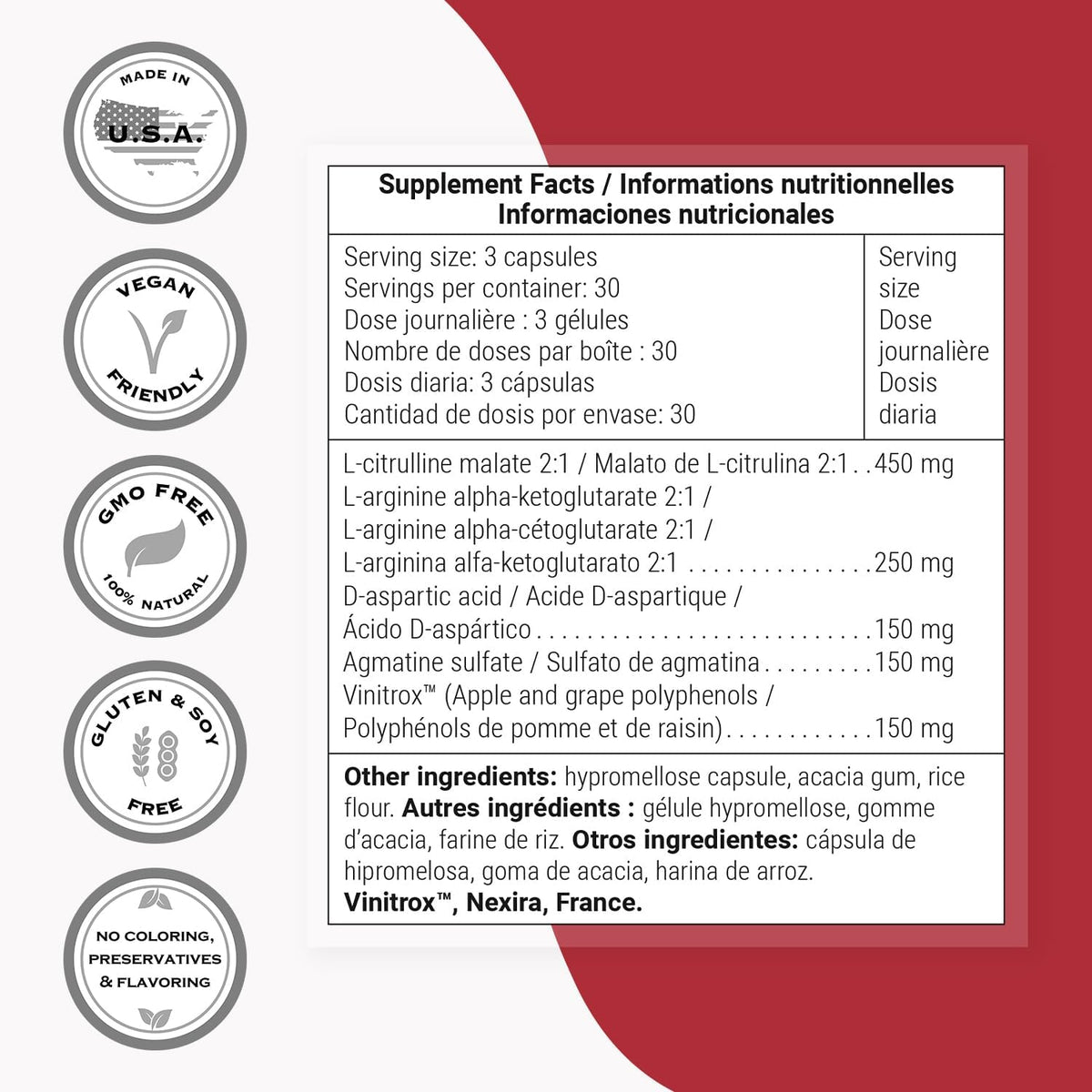 Supersmart Nitric Oxide Formula (Advanced Formula) - 90 Vegan Capsules - görsel 4