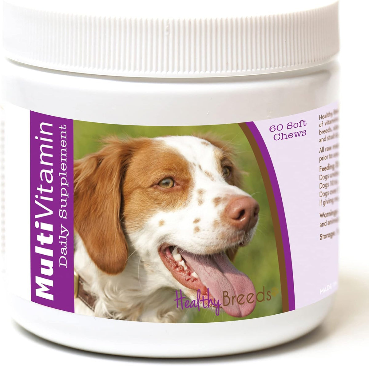 Healthy Breeds Brittany Multivitamin Soft Chews (60 Count) - görsel 1