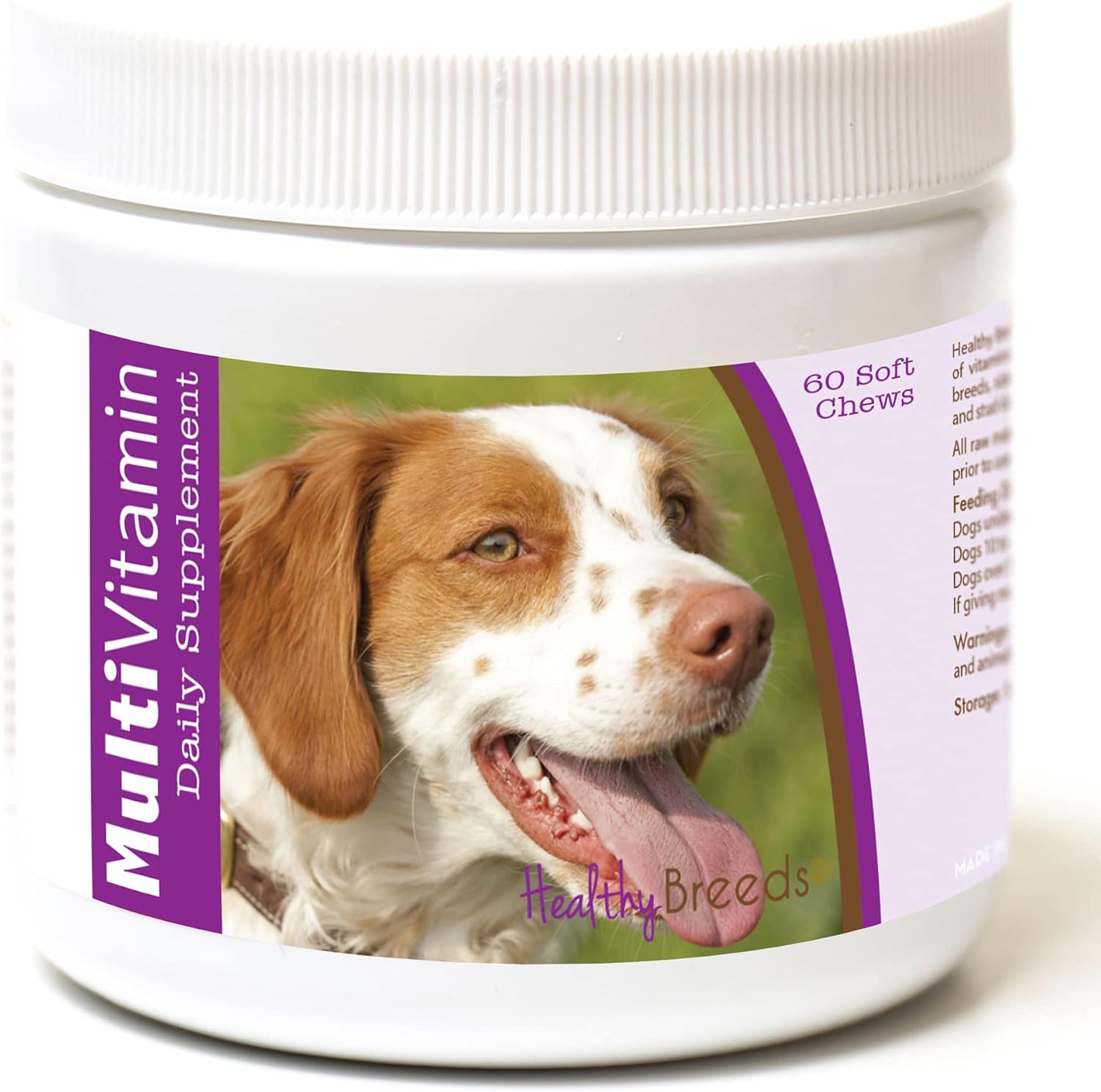 Healthy Breeds Brittany Multivitamin Soft Chews (60 Count) - görsel 1