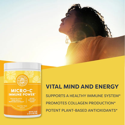 Vimergy Micro-C Immune Power TM - Vitamin C Powder 500g (139 Servings)