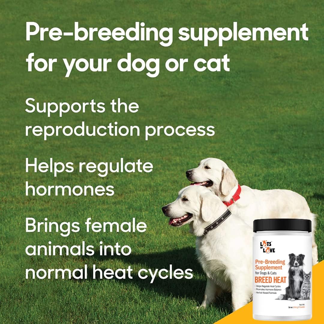 Breed Heat - Breeding & Reproductive Supplement for Dogs & Cats (Formerly Thomas Labs, Same Product) - 454 g Powder - görsel 5