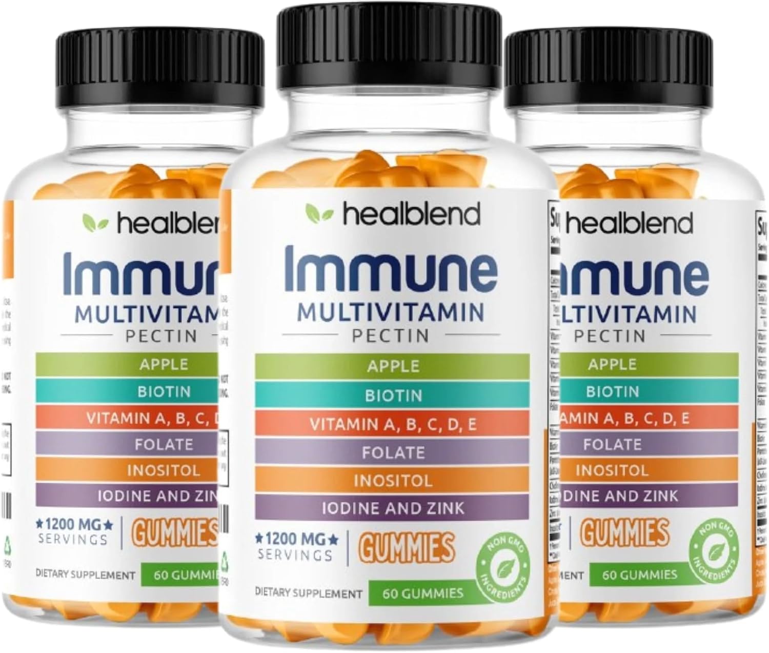 healblend Power-Packed Multivitamin Bear Gummies for Adults - görsel 10