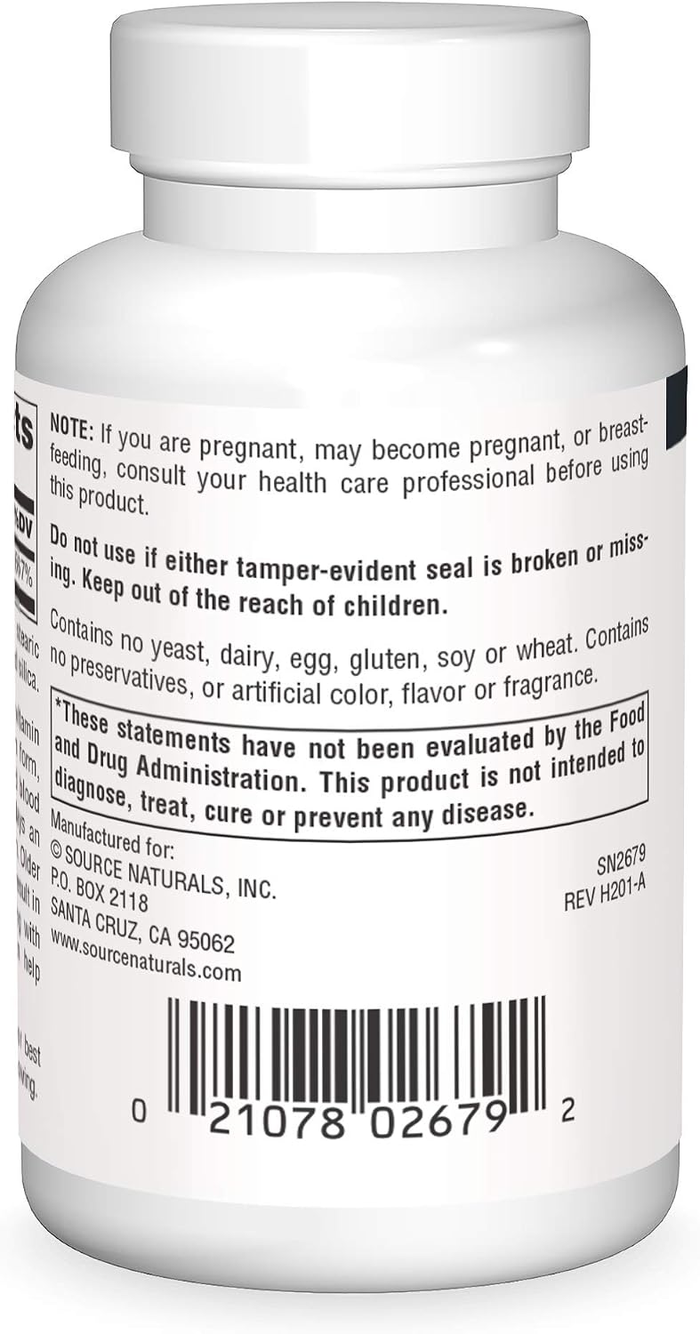 Source Naturals Methylcobalamin Vitamin B12 Cherry Lozenges, 1 mg, 240 Count - görsel 2